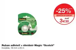 Monoprix Scotch Ruban adhésif offre