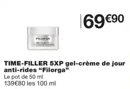 Monoprix FILORGA TIME-FILLER 5XP gel-crème de jour anti-rides offre