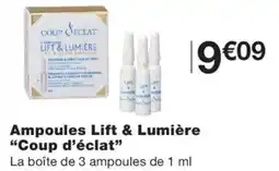 Monoprix Coup d'éclat Ampoules Lift & Lumière offre
