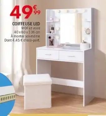 COIFFEUSE LED