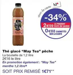 Monoprix May Tea Thé glacé offre
