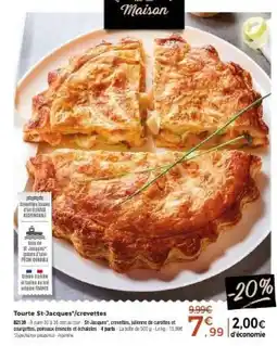 Thiriet Tourte St-Jacques*/crevettes offre