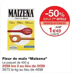Monoprix Maïzena Fleur de Maïs offre