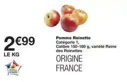 Monoprix Pomme Reinette offre