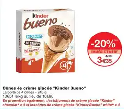 Monoprix Kinder Bueno offre
