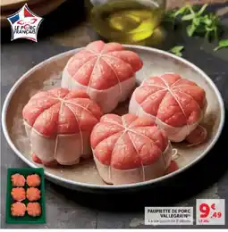 Hyper U PAUPIETTE DE PORC VALLEGRAN offre