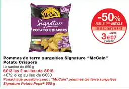Monoprix McCain Potato Crispers offre