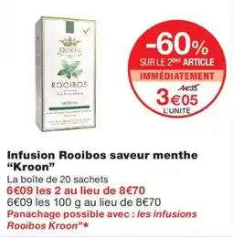 Monoprix Kroon Rooibos offre