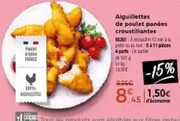 Thiriet Aiguillettes de poulet panées croustillantes offre
