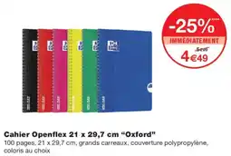 Monoprix Openflex Cahier Oxford offre