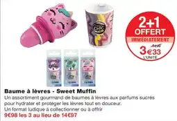 Monoprix Croat Chic Baume à lèvres - Sweet Muffin offre