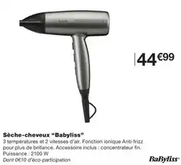 Monoprix BabyLiss Sèche-cheveux offre