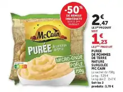 Hyper U McCain Puree de pommes de terre offre