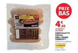 Hyper U Grand Poulet Andouillette Special Grill offre