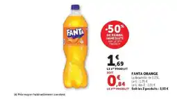 Hyper U FANTA FANTA ORANGE offre