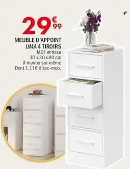 La Foir'Fouille Meuble d'appoint uma 4 tiroirs offre