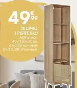 La Foir'Fouille Colonne 1 porte bali offre