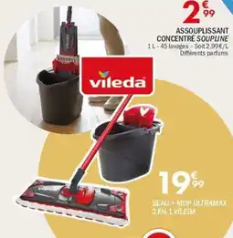 La Foir'Fouille VILEDA SEAU + MOP ULTRAMAX offre