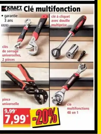 Norma Clé multifonction offre