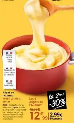 Thiriet Aligot de l'Aubrac offre