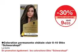 Monoprix Schwarzkopf oleo suprême offre