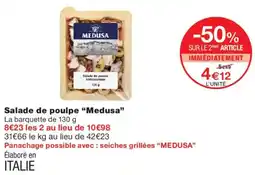 Monoprix MEDUSA Salade de poulpe offre
