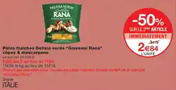 Monoprix RANA Pâtes fraîches cèpes & mascarpone offre