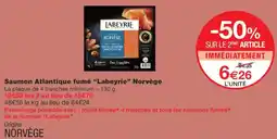 Monoprix Labeyrie Saumon Atlantique fumé offre