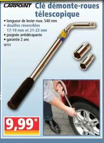Clé Démonte-Roues