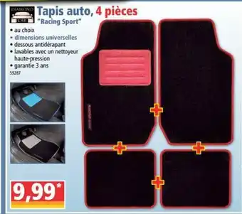 Norma Tapis Auto offre