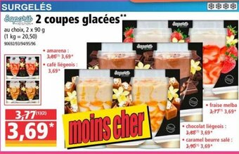 Norma 2 Coupes Glacées offre