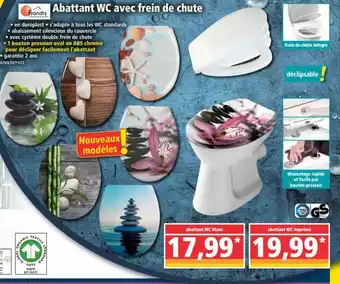 Norma Abattant WC Avec Frein de Chute offre