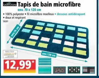 Norma Tapis de Bain Microfibre offre