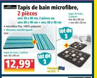 Norma Tapis de Bain Microfibre offre