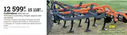 Espace emeraude Manoam Cultivateur SPEC HD 3 m offre
