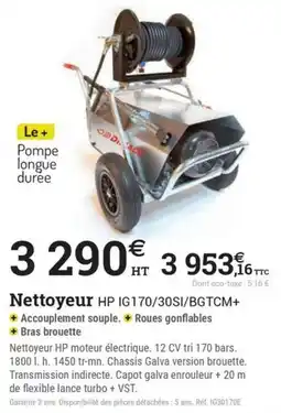 Espace emeraude HP Nettoyeur IG170/30SI/BGTCM+ offre