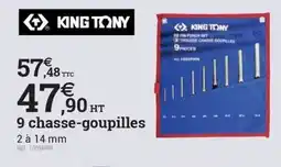 Espace emeraude KING TONY chasse-goupilles offre