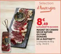 Bi1 Domaine de la Bastine Magret de canard offre