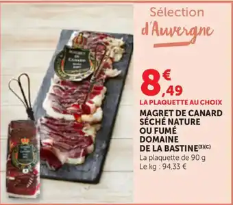 Domaine de la Bastine Magret de canard