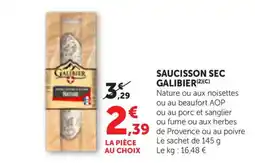 Bi1 GALIBIER SAUCISSON SEC offre