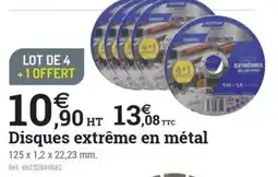 Espace emeraude HONETON Disques extrême en métal offre