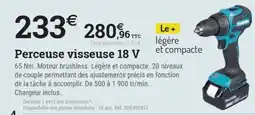 Espace emeraude Makita Perceuse visseuse 18 V offre