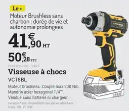 Espace emeraude PROFOR Visseuse à chocs offre