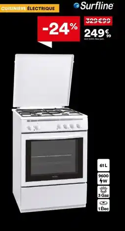 BUT Surfliné Cuisinière Électrique offre