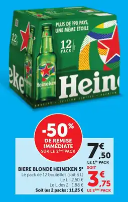Bi1 Heineken Bière blonde offre