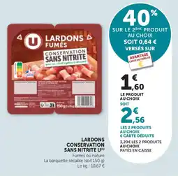 Bi1 U LARDONS FUMÉS offre