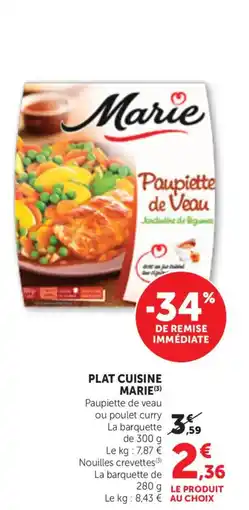 Bi1 Marie Paupiette de Veau offre