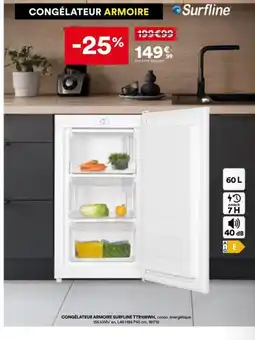 BUT Surfline CONGÉLATEUR ARMOIRE offre