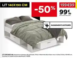BUT LIT CHICAGO 140 offre