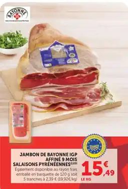 Bi1 JAMBON DE BAYONNE IGP offre